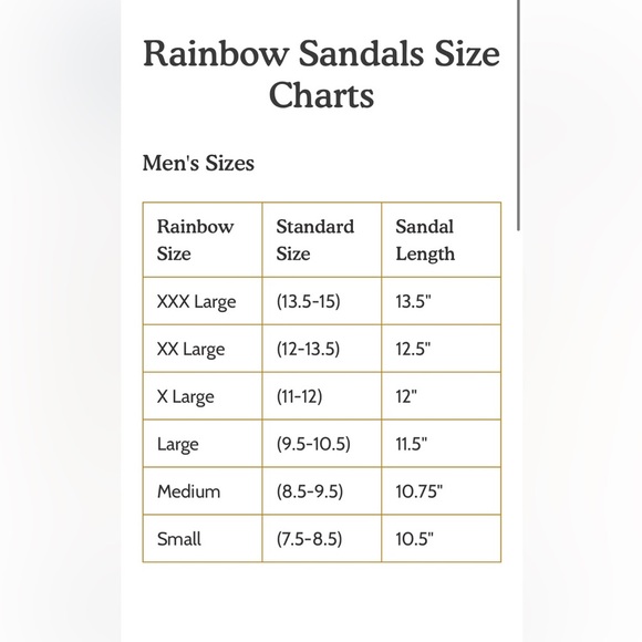 Rainbow Single Layer Premier Leather 301 Alts Men's Sandals XXXL Size 13.5-15 - Picture 13 of 13